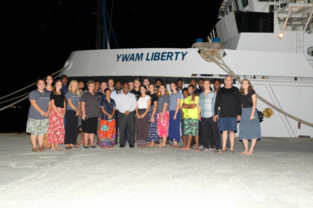 former png prime minister and ywam liberty crew