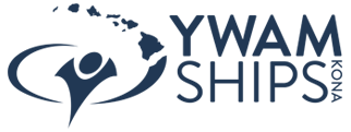 YWAM Ships Logo - White